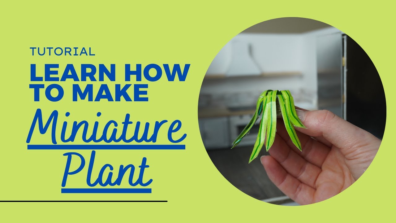 MINIATURE PLANT TUTORIAL!