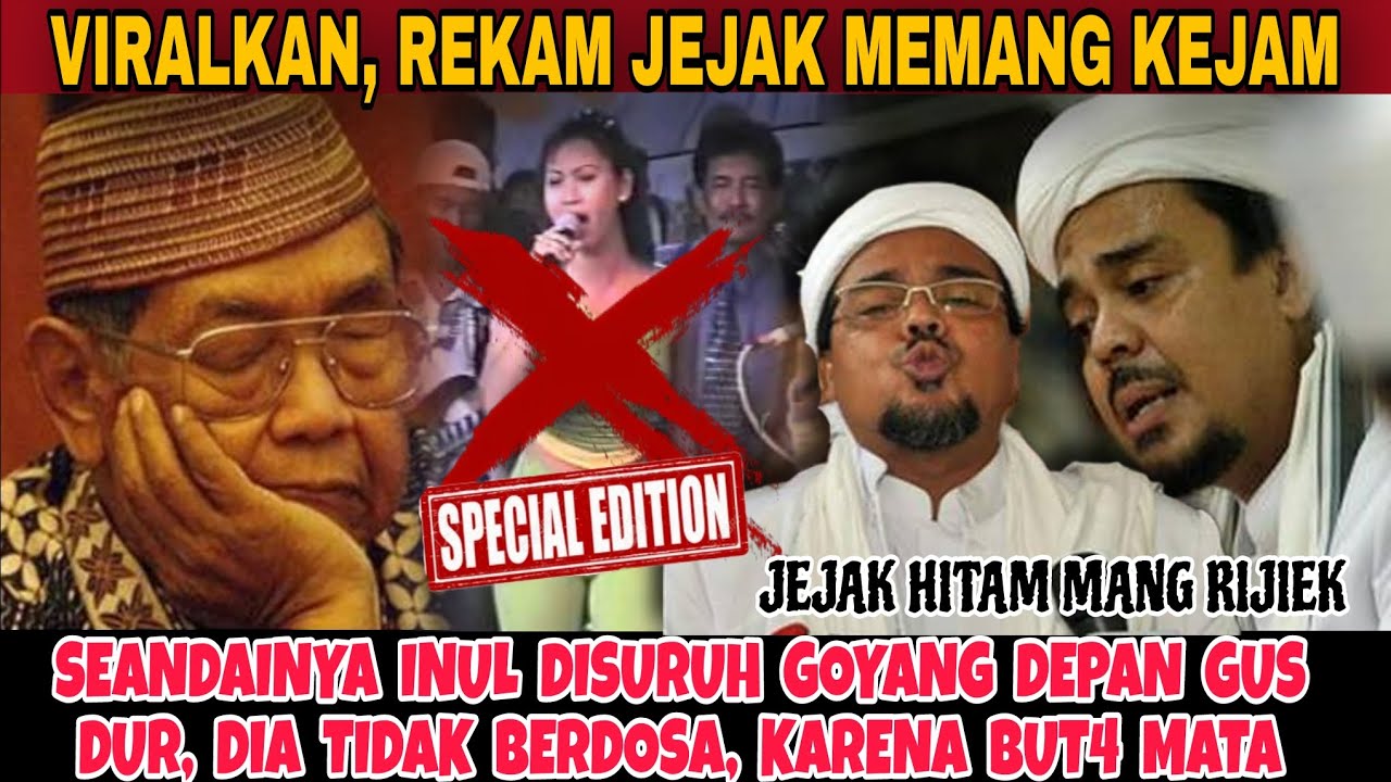 MENGGEMPARKAN...Omongan Gus Dur Dulu Tentang Rizieq Kini Terbukti 2026