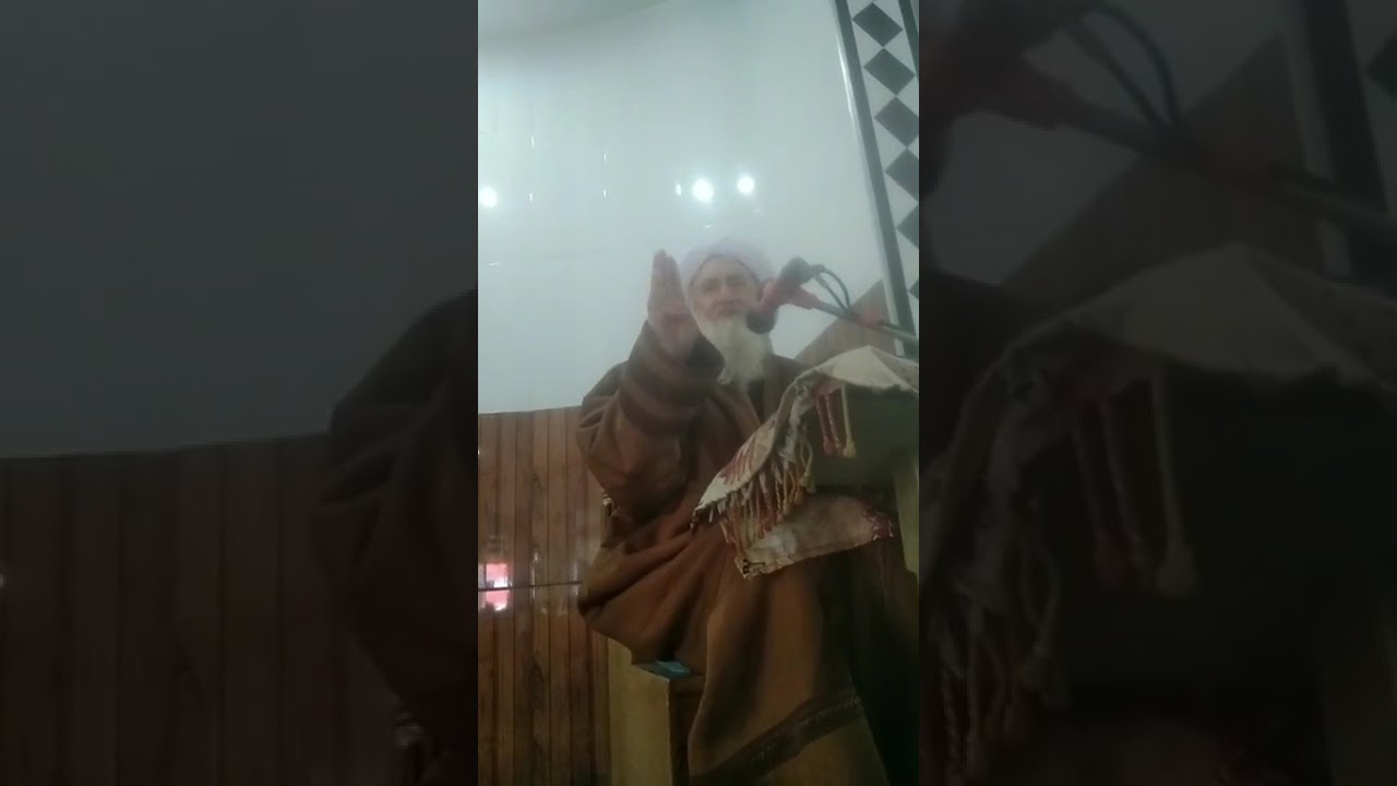 بیان جمعة المبارك مفتى صاحب جامعہ مسجد سنحری مانسہرہ ۔
