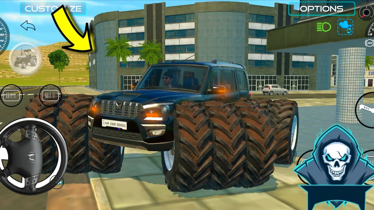 इतने बड़े टायर वाली Scorpio पहली बार देखी! 🔥 | Scorpio Modified With Big Tyres/ scorpio s11/#game 