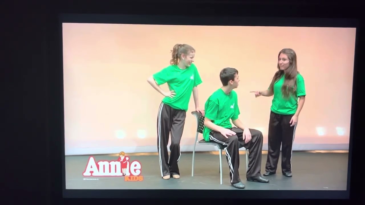 Easy Street step-by-step Choreography Annie Kids
