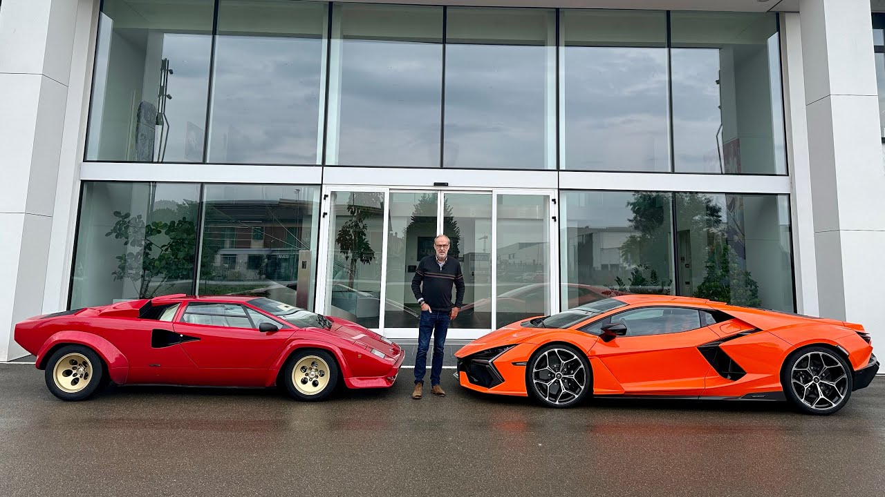 History of the Lamborghini factory, what's changed over the past 50 years. Countach Euro Tour Pt.3