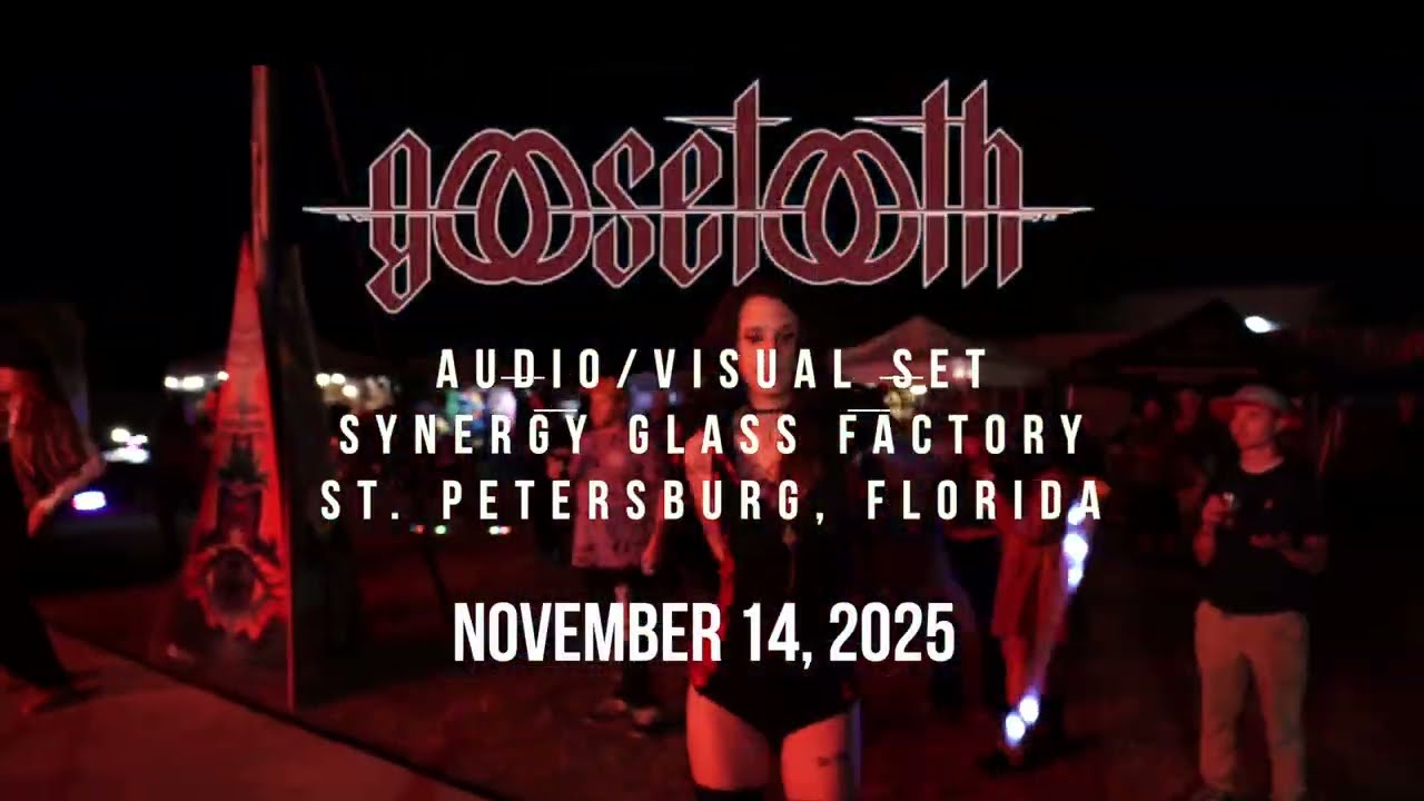 GOOSETOOTH - A/V Set live in St. Petersburg, Florida 2025