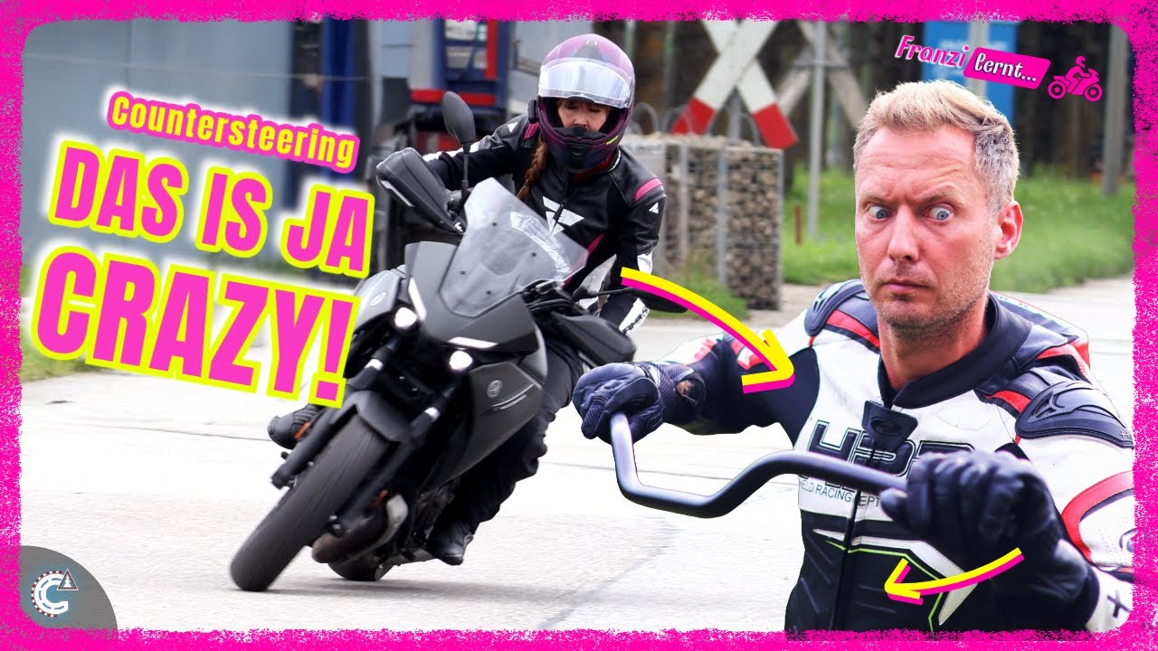 Motorrad in Schräglage bringen – Lenkimpuls (Countersteering): Probieren statt verstehen!