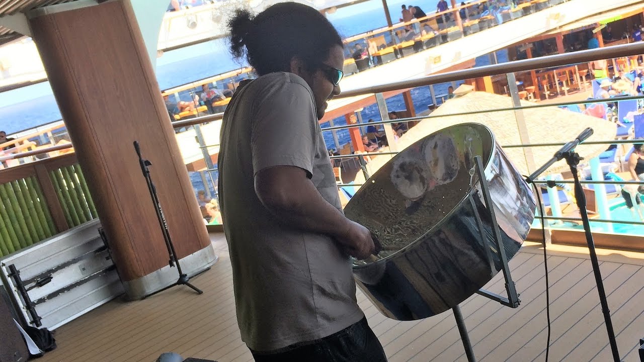 Carnival Magic Cruise - Steel Drum. Fun Day at Sea! (2017)