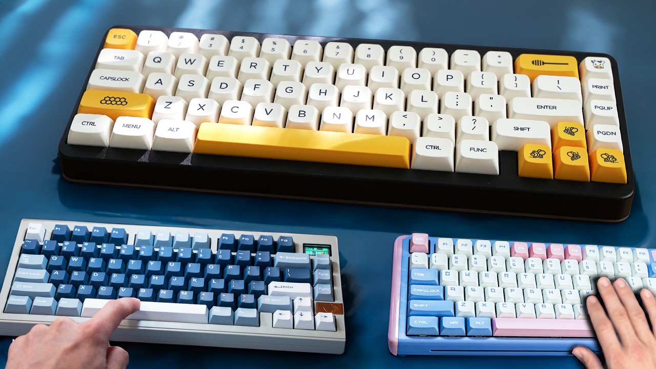 Thock Vs Clack? - 1 Year of Keyboard Sound Tests....