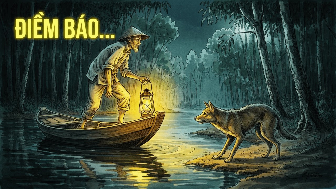 Con Chó Không Chịu Xuống Xuồng Đêm Nước Đứng | Chuyện Rừng U Minh