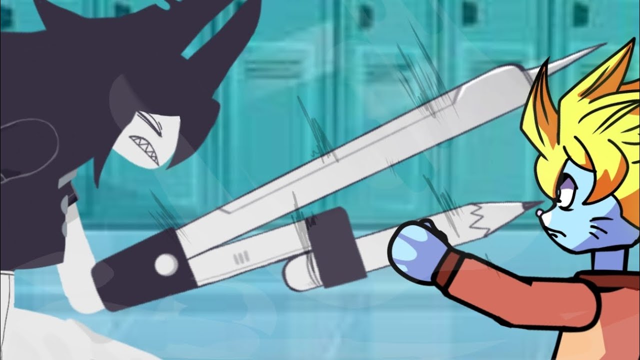 Miss Circle Vs Gumball//Animation//