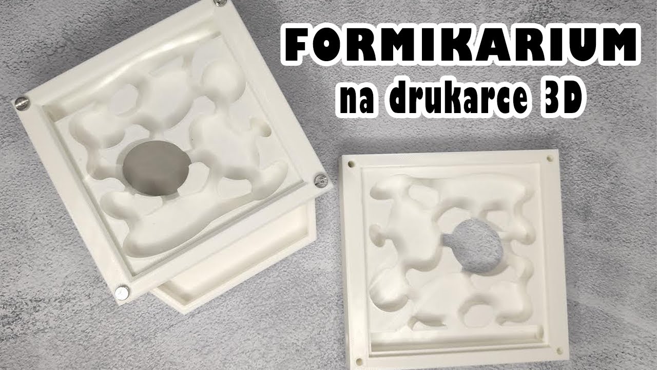 Formikarium na drukarce 3D - Terrarystyka #6