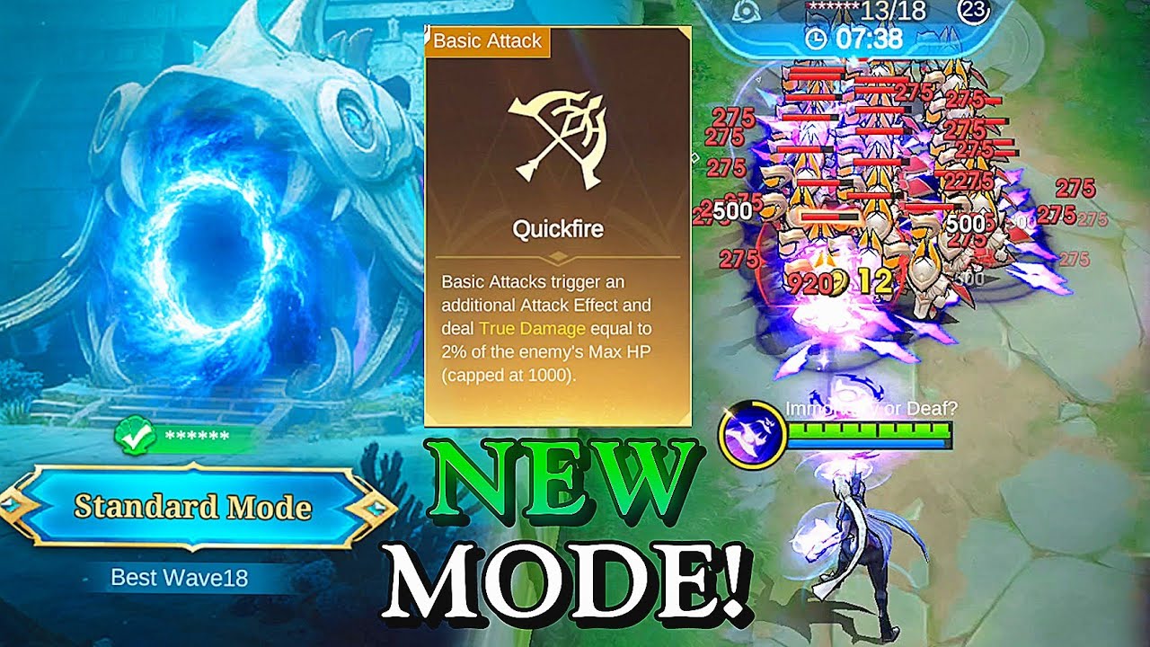 This New Tower Defense Mode Has POTENTIAL! ~ Tide Siege | Mobile Legends 