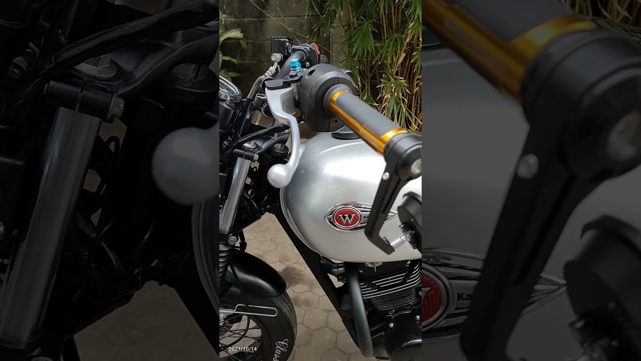 Kawasaki W175SE modif w protech exhaust