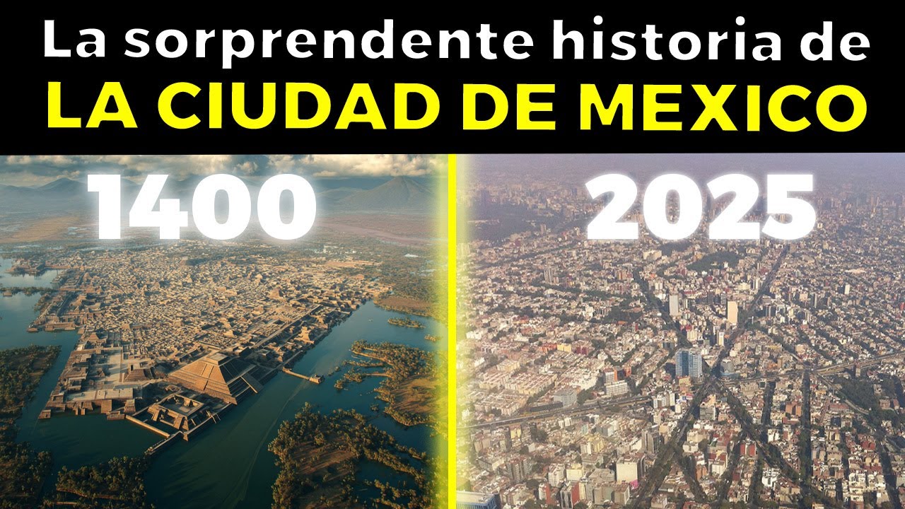 TODA la HISTORIA de la CIUDAD DE M&Eacute;XICO en 33 minutos, desde el a&ntilde;o 2,500 a.C.