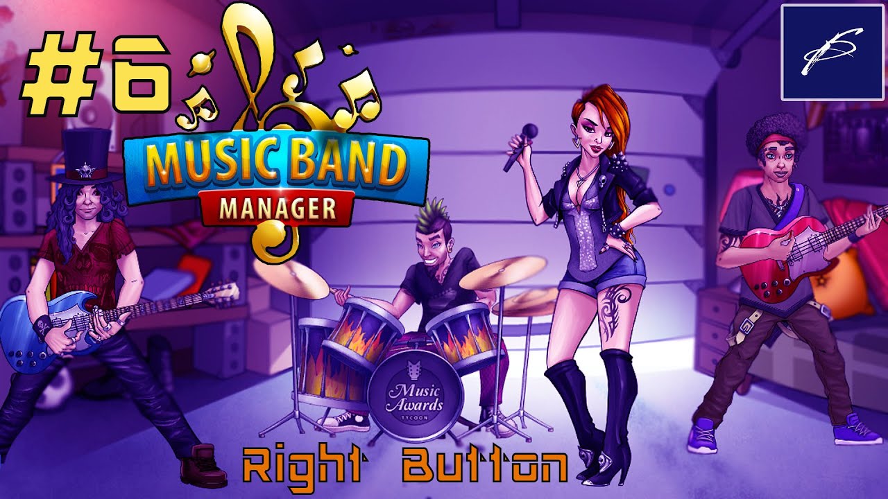 Западная Европа и третий альбом - Music Band Manager Прохождение #6