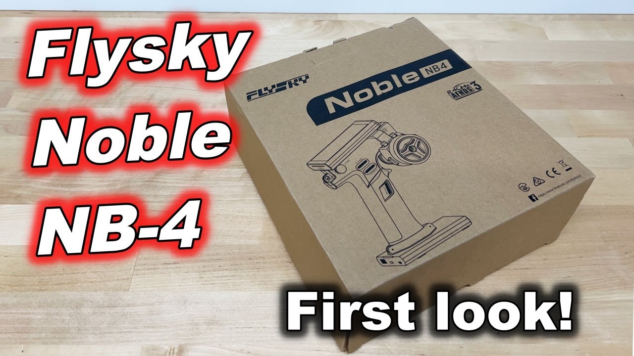 Flysky Noble NB-4 NB4 radio transmitter unboxing first look