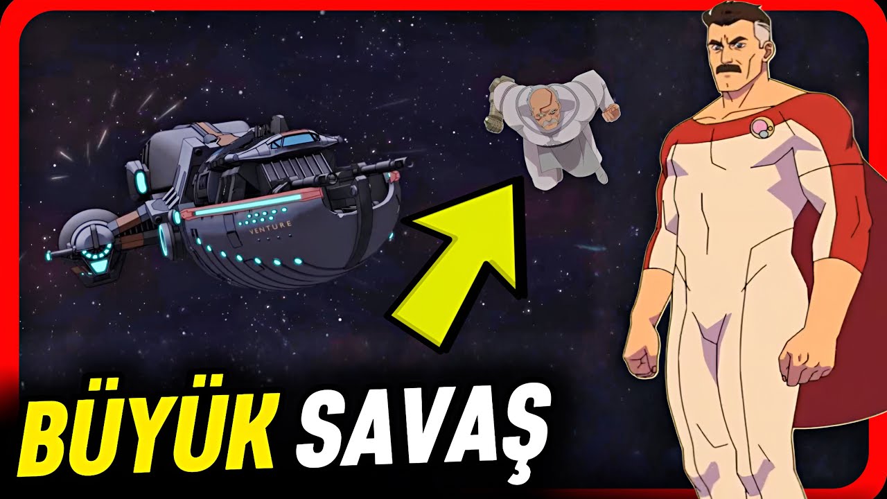 B&Uuml;Y&Uuml;K SAVAŞ BAŞLADI! Invincible 4. Sezon Viltrumite Savaşı Fragman İncelemesi