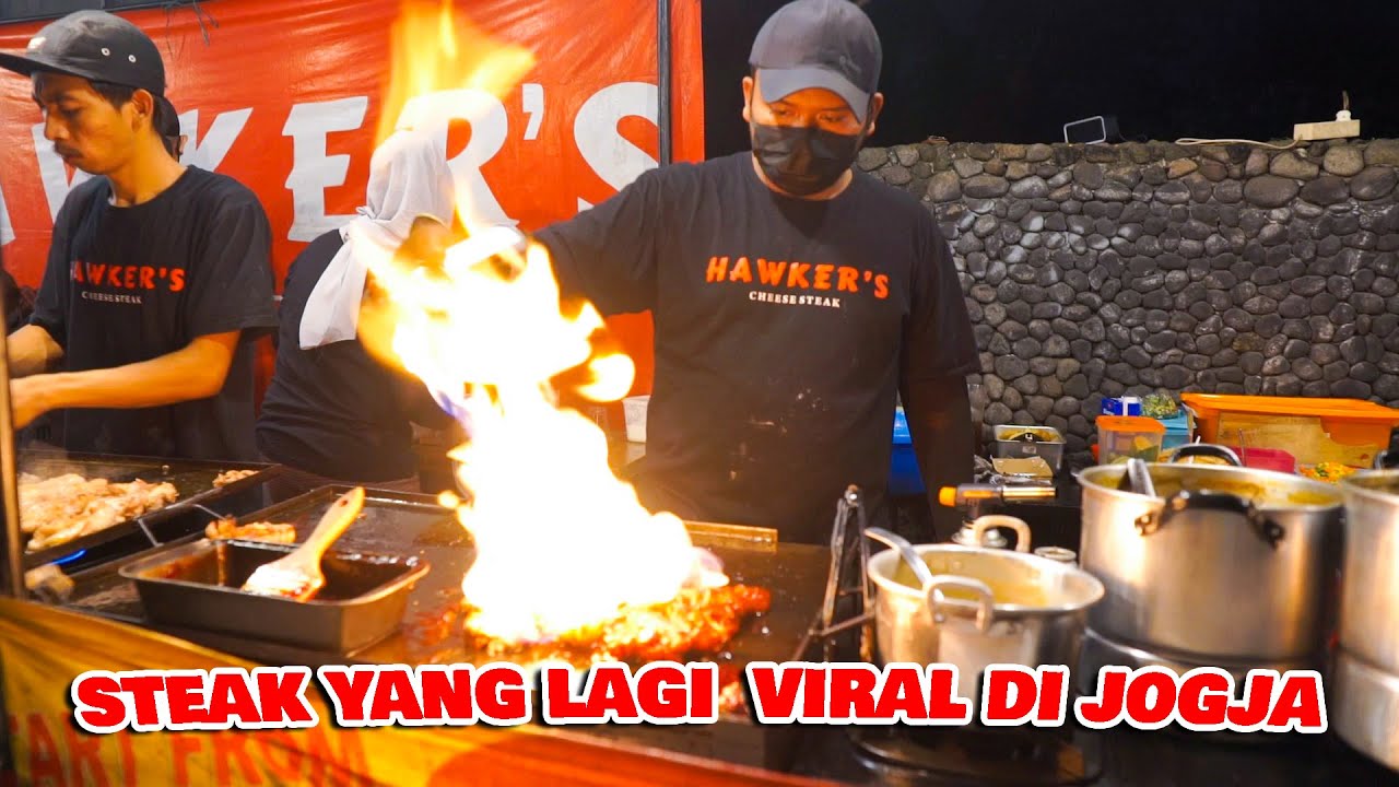 STEAK MURAH DAN VIRAL DI JOGJA, TAPI RATING CUMA 2.3?! HAWKERS STEAK JALAN KALIURANG, KULINER JOGJA