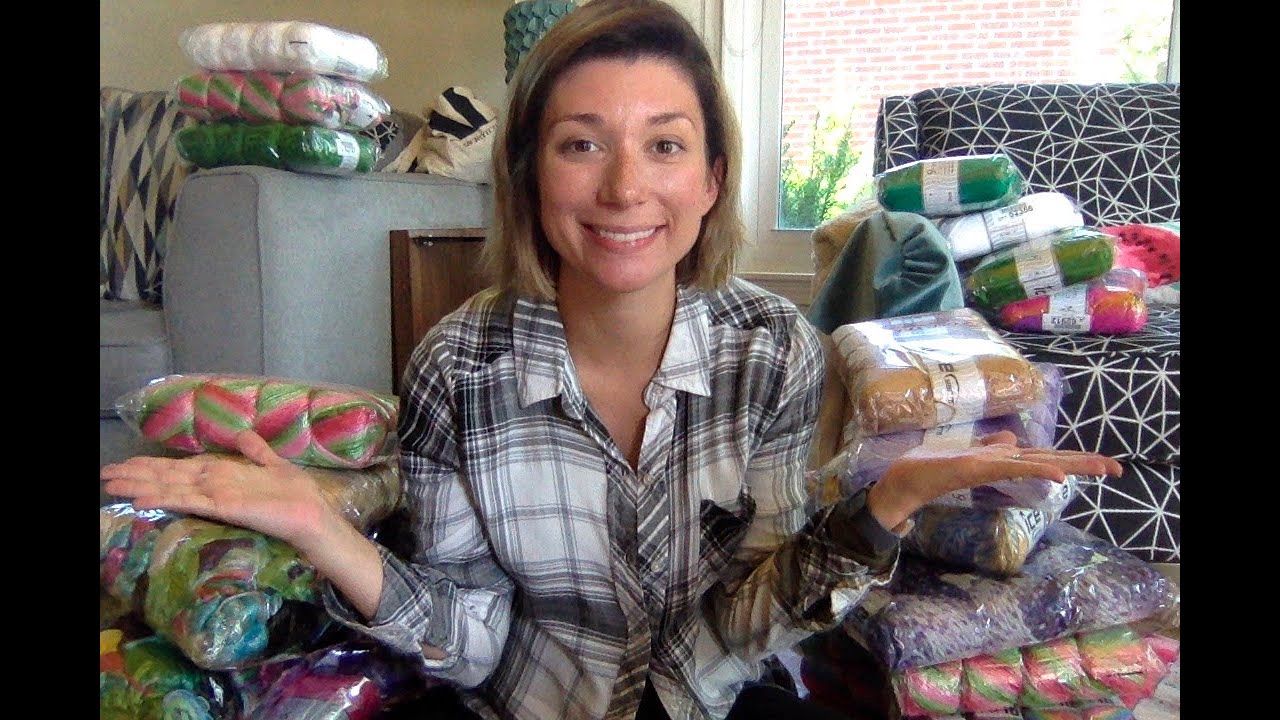 Ice Yarns Haul! July 2020. LONG VIDEO!
