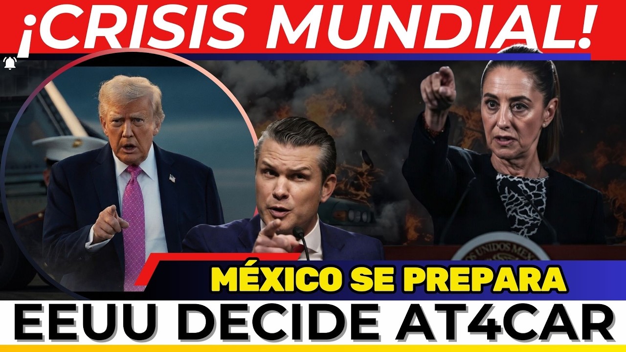 ¡MÉXICO SE PREPARA PARA CRISIS MUNDIAL! IRÁN ANUNCIA BLOQUEOS  mercados en ALARMA. EEUU ataca