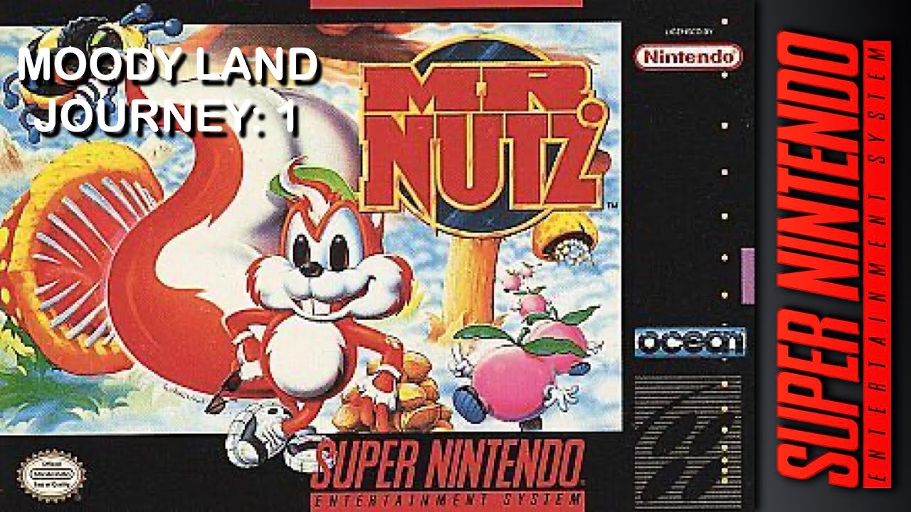 Mr Nutz | Moody Land  | Journey: 1  | Super Nintendo (SNES) | Gameplay HD