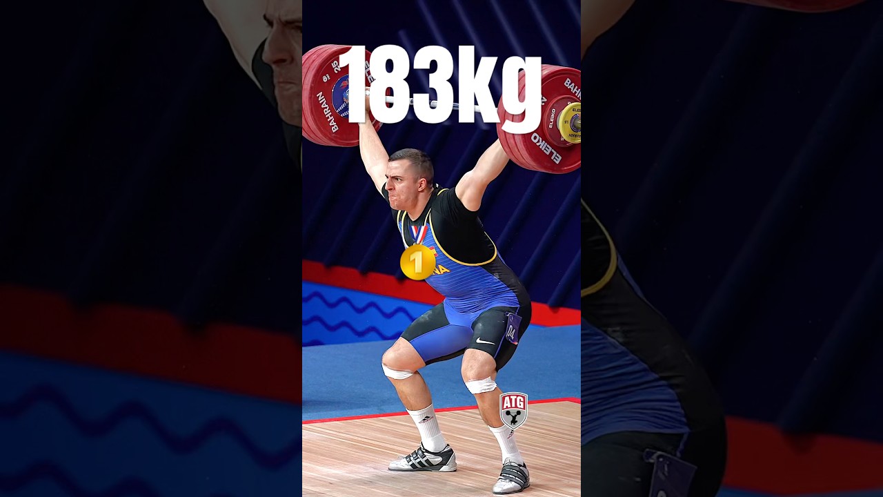 Marcos Ruiz (102kg Spain) 183kg / 403lbs Snatch Gold Medal 2024 world #weightlifting championships