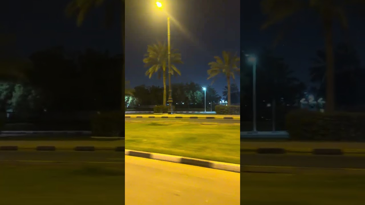 Sharjah 4K Night View 🌃 | Late Night Long Drive Experience 🚗✨