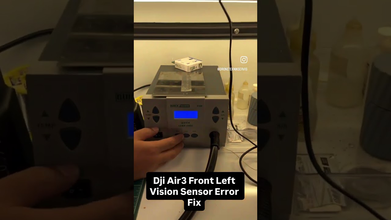 Dji Air3 Front Left Vision Sensor Error Fix #dji #drone #djiair3 #djimini4pro #djimini3pro #mavic