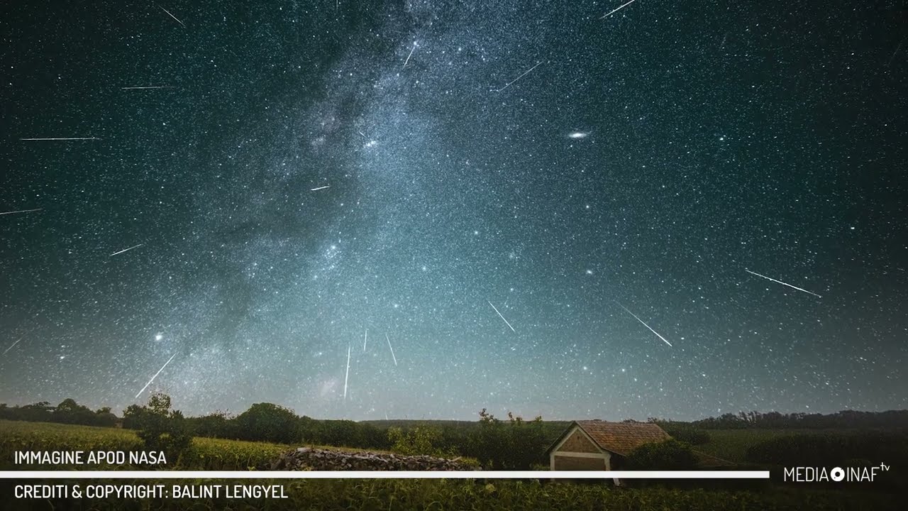 Il cielo del mese di agosto 2023