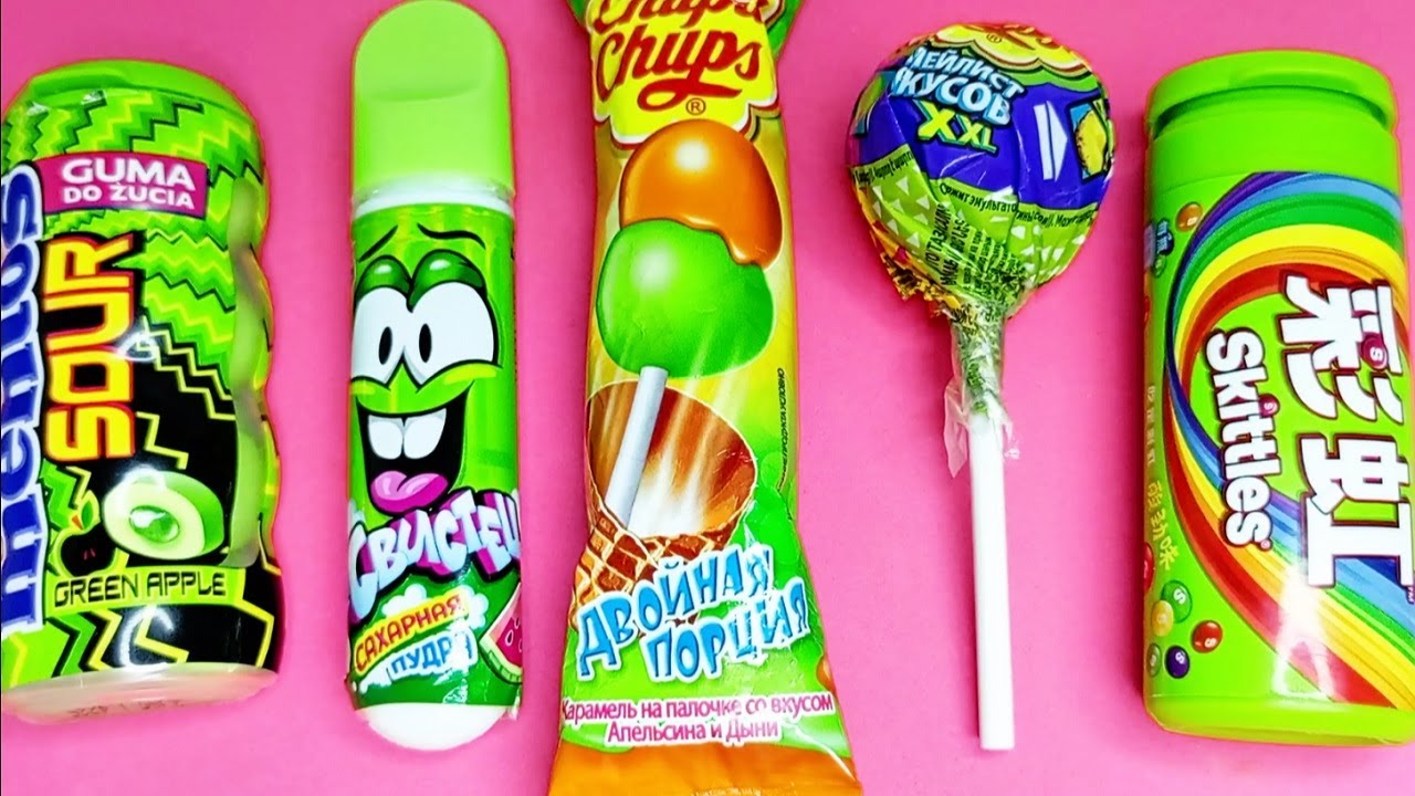 Colorful Lollipops and Sweet Candy Sounds 🍭