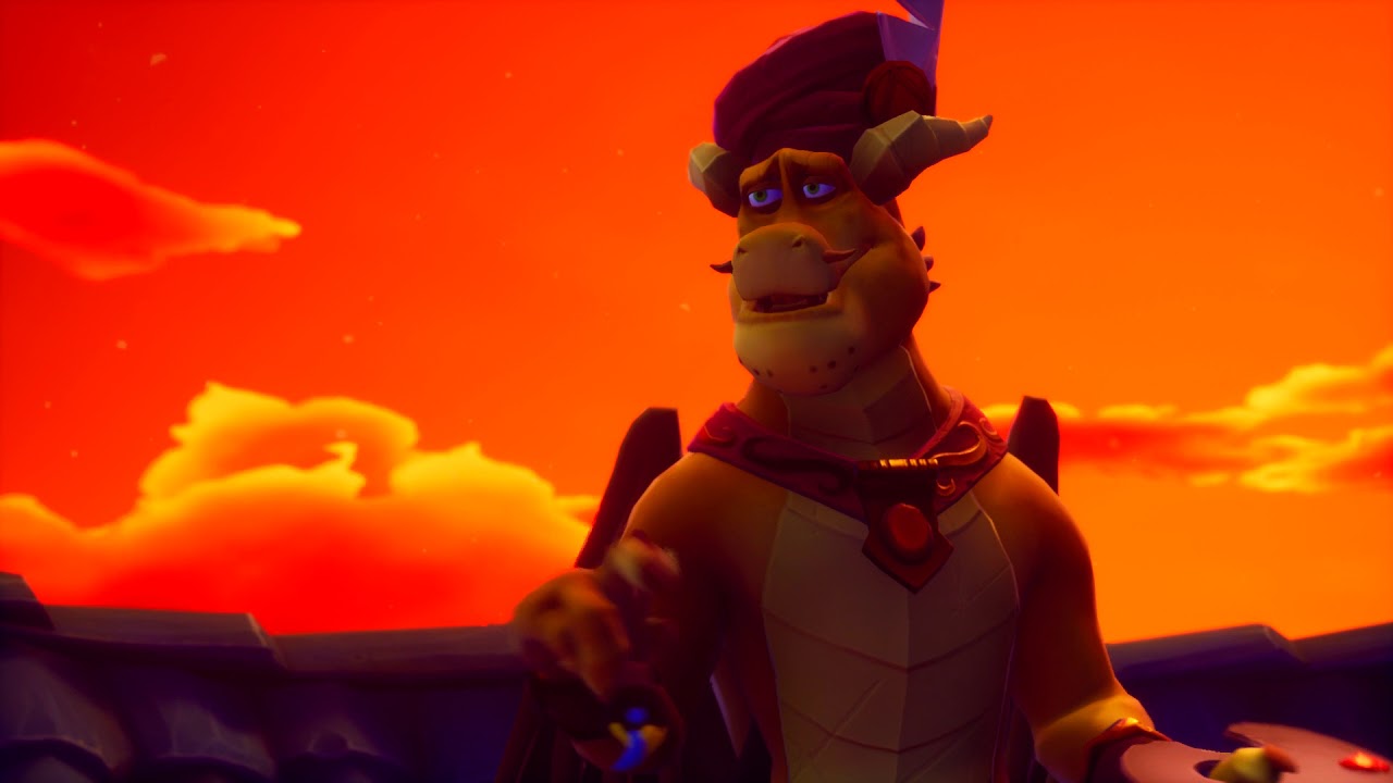 Spyro regnited trilogy Toasty 100% all gems and dragons
