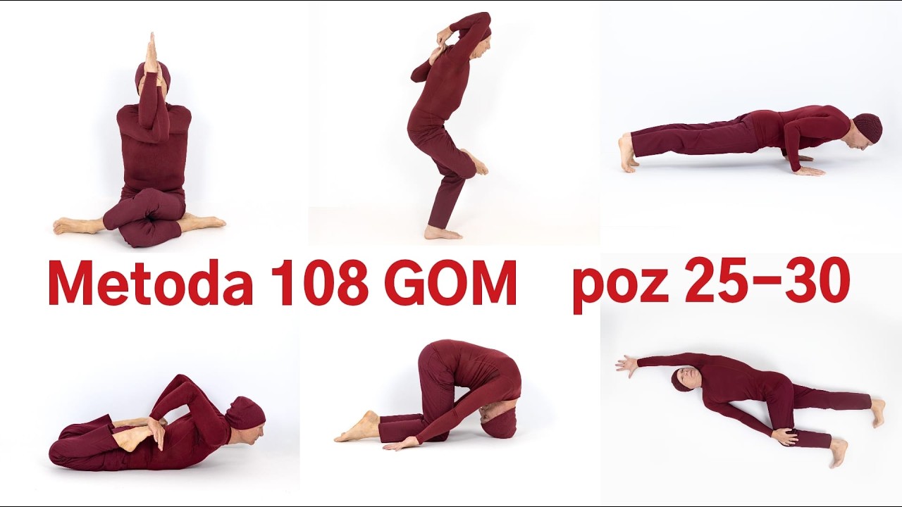 Poz 25-30 Metoda 108 GOM #joga #longelivity #medytacja #oddychanie