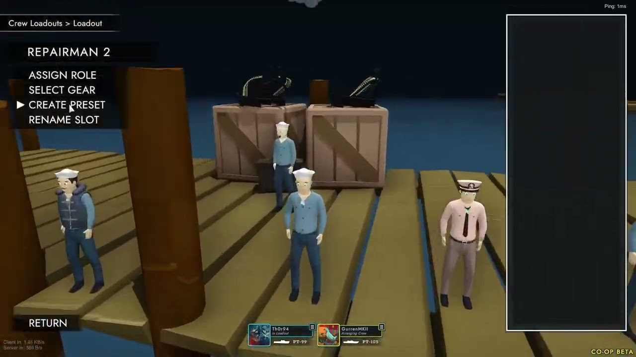 Its torp time in boat crew