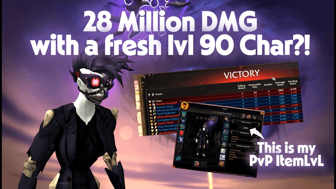 Shadow Priest LvL 90 PvP - The new DOT DMG King!?