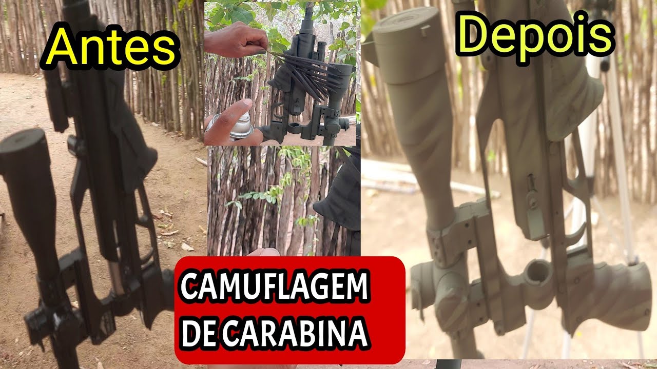 COMO FAZER PINTURA CAMUFLADA