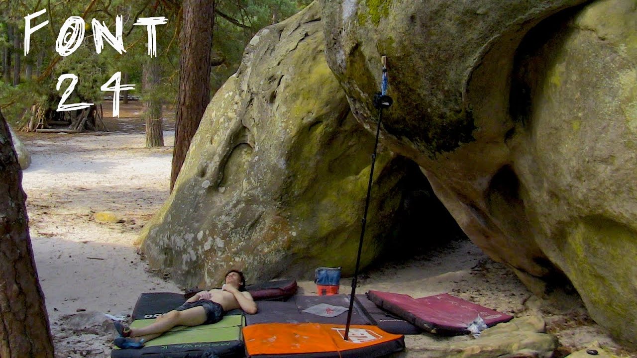 Sandstone Sommeliers (Fontainebleau Boulders from 7C - 8B)