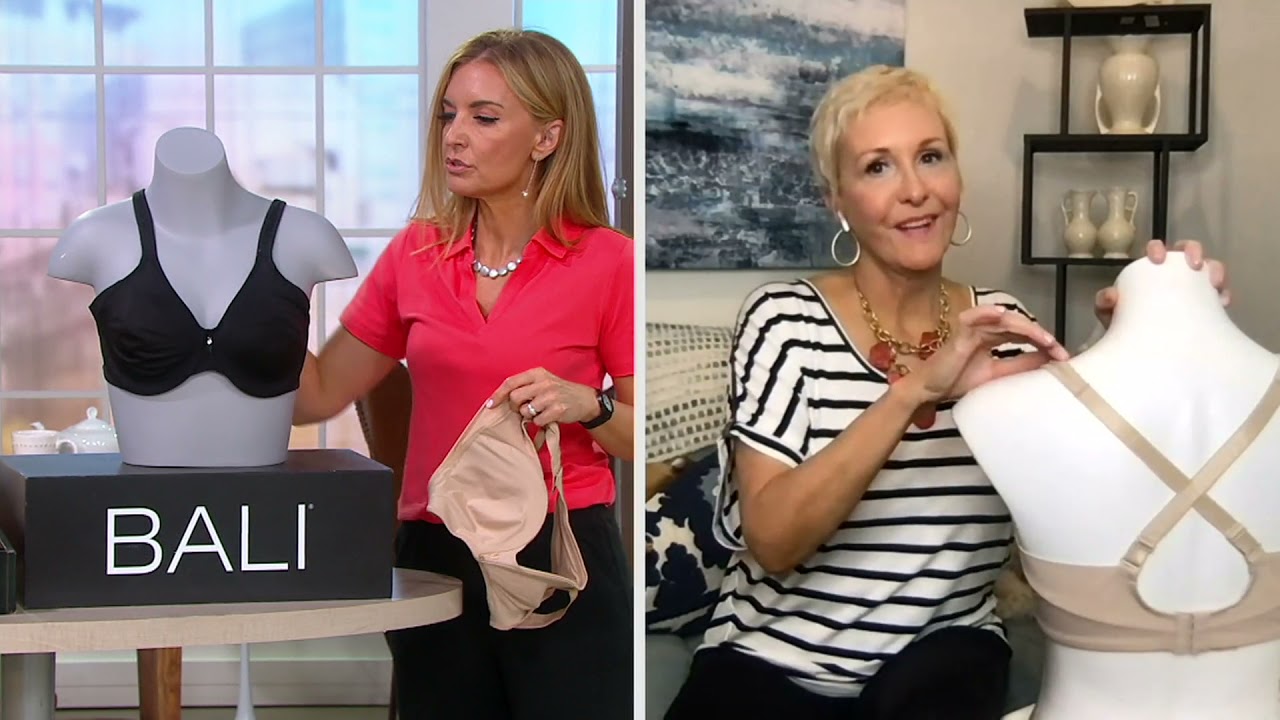 Bali One Smooth U Minimizer Underwire Bra on QVC
