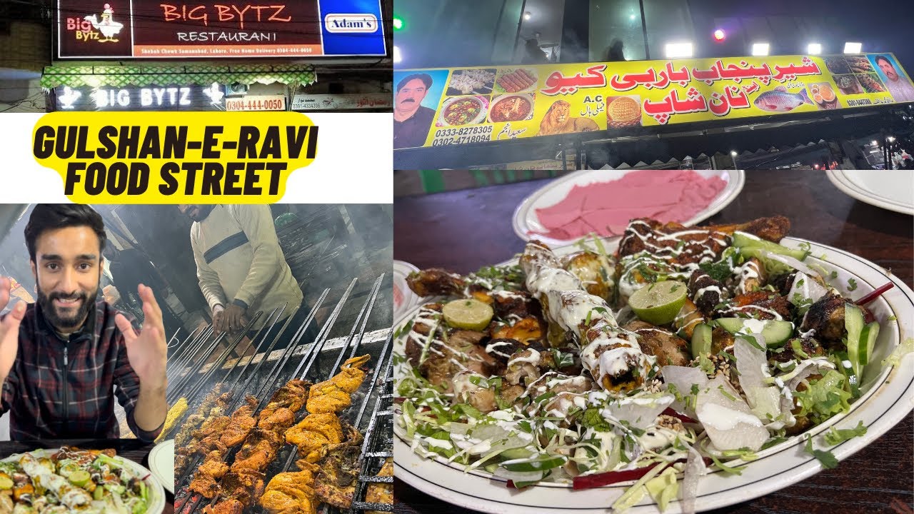 Huge Variety of Bbq||Gulshan-e-Ravi Food Street,Sher-e-Punjab||Lahore,Pakistan