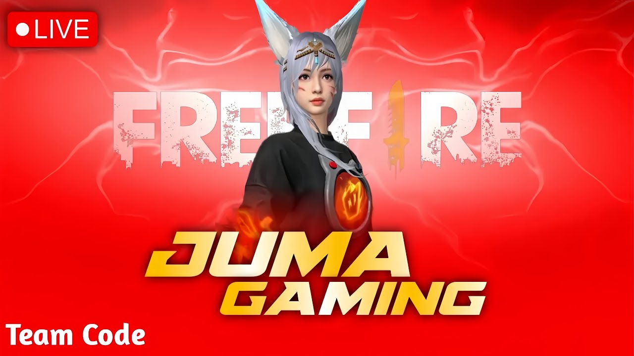 🔥 Team cod Juma Gaming is Live 😍 | Juma Gaming Live | Free Fire Bangla Gameplay🔥