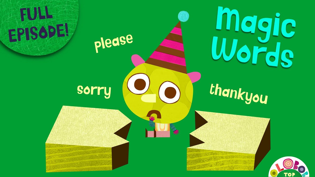 Magic Words - FULL EPISODE! Olobob ⌒ Top│#creativeplay #pleaseandthankyou