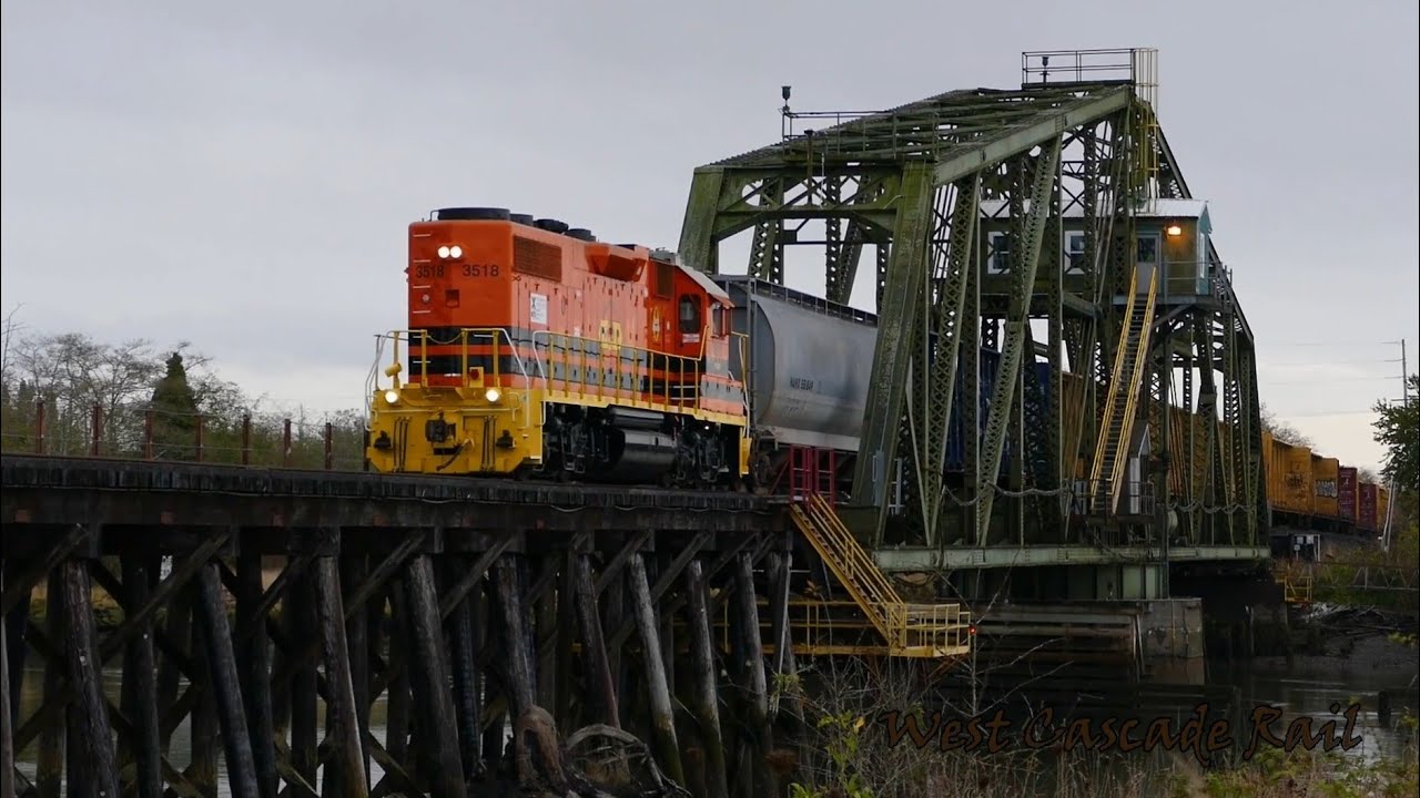 Moving A 110 Year Old Swing Bridge - Hoquiam