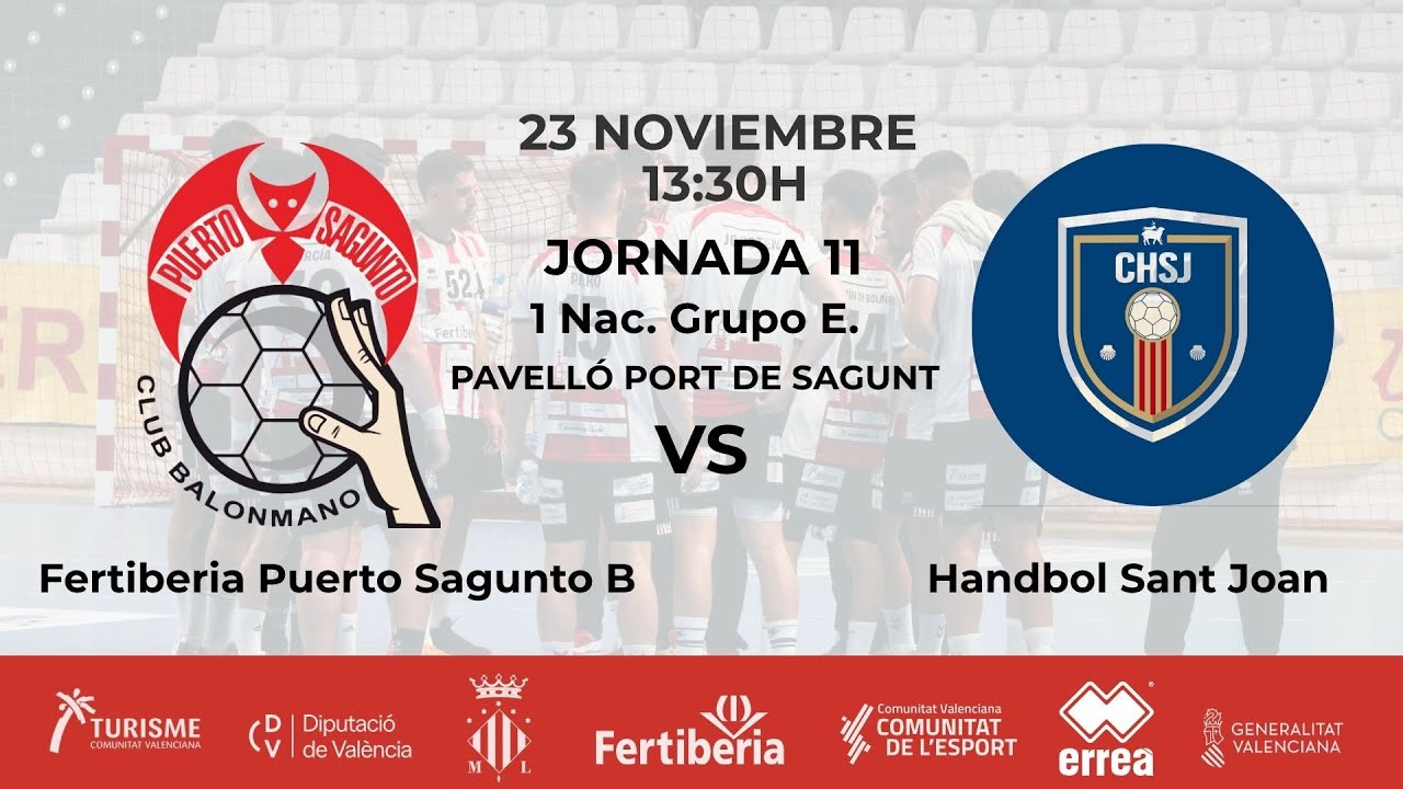 FERTIBERIA PUERTO SAGUNTO B - HANDBOL SANT JOAN