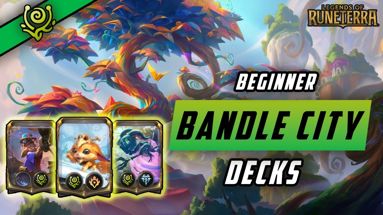 3 BEST Bandle Decks For Beginners In Legends of Runeterra