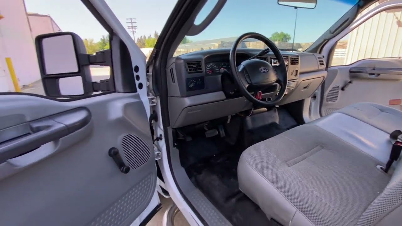2003 Ford F250 Interior