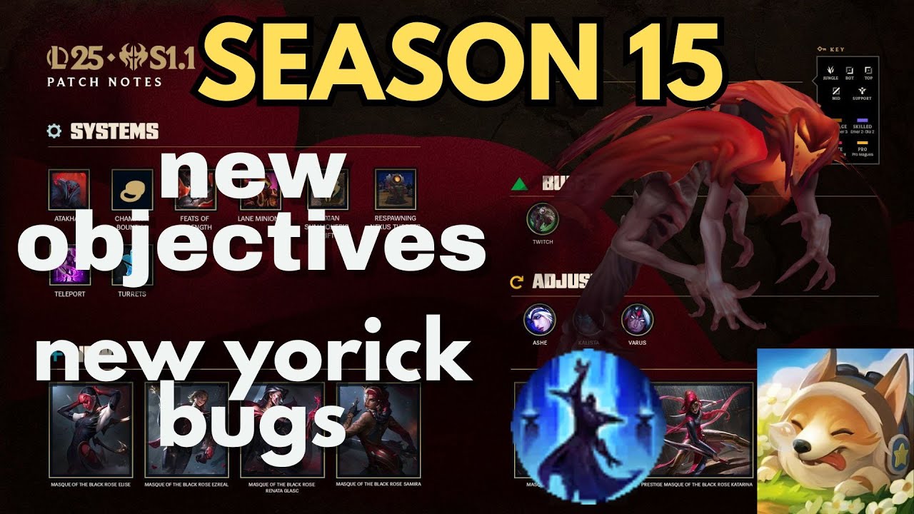 Season 15 Patch Review: Yorick's Nightmare