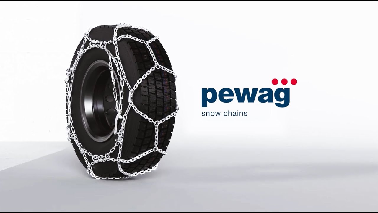 pewag pattern chains – mounting video
