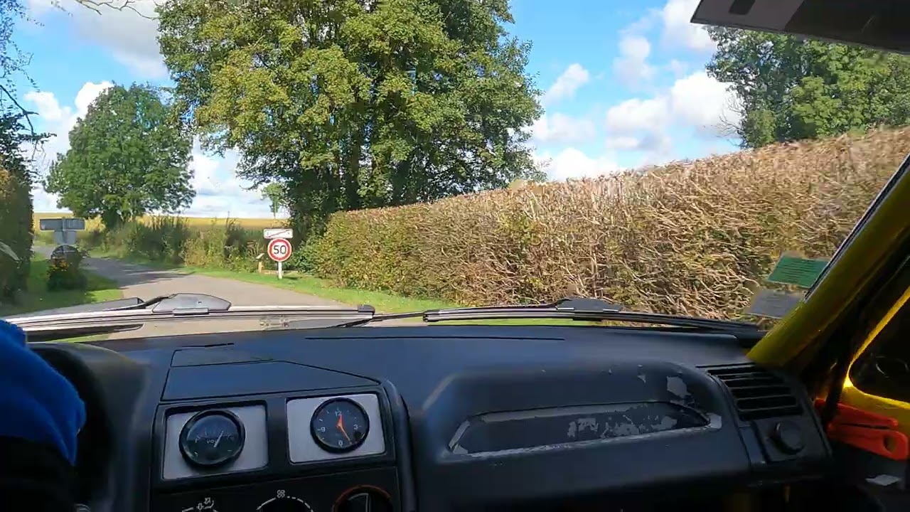 Rallye charlemagne 2024 205 rallye Gr A Vhc Avronsart   Desnoulez ES 3 2