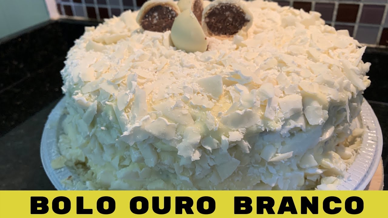 COMO FAZER BOLO DE FESTA - OURO BRANCO