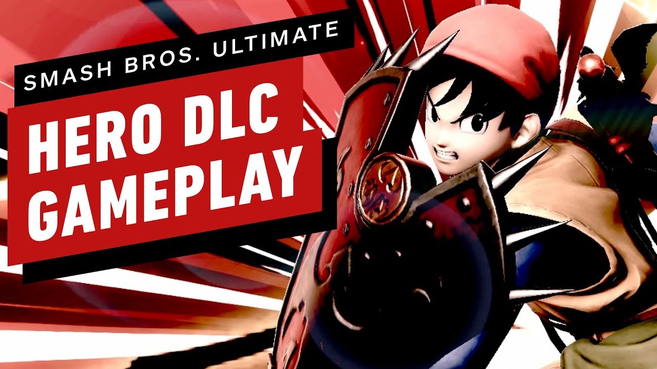 Super Smash Brothers Ultimate: 9 Minutes of Dragon Quest Hero Online Gameplay