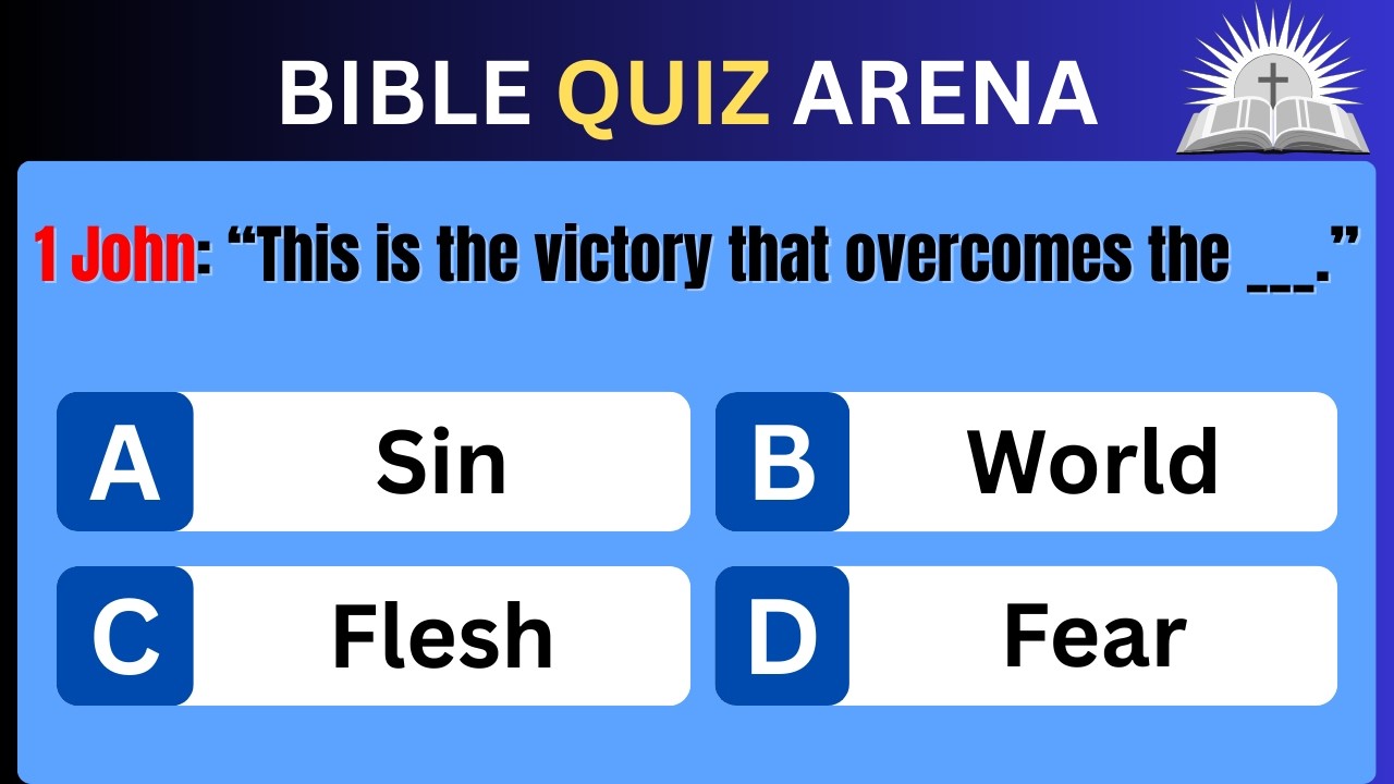 Epistles of John Quiz | Love & Light Bible Challenge | 1, 2 & 3 John Deep Dive
