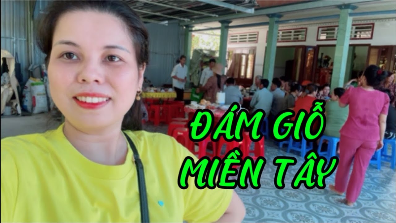 ĐÁM GIỖ MIỀN TÂY- Con Cháu, Họ Hàng Tụ Họp Đông Đủ Nấu Nhiều Món Ngon Cúng Bà Ngoại | Hồng Điệp Vlog