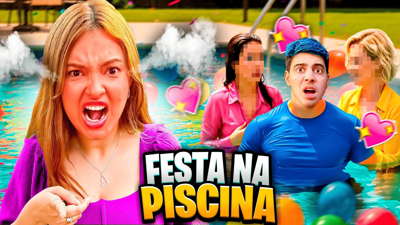 A LUA ESPIONOU O VINIBUG FAZENDO UMA FESTA NA PISCINA COM VÁRIAS GAROTAS E TERMINOU TUDO!!
